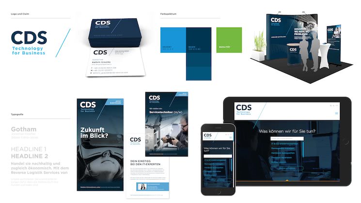 Aus einem Guss. Das neue Erscheinungsbild von CDS.