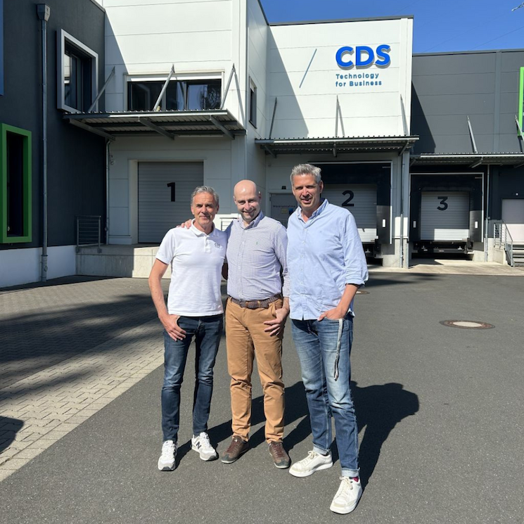 Paul Koch (CDS Service), Nabil Said (Artome) & Sven Bent (CDS IT-Systeme)